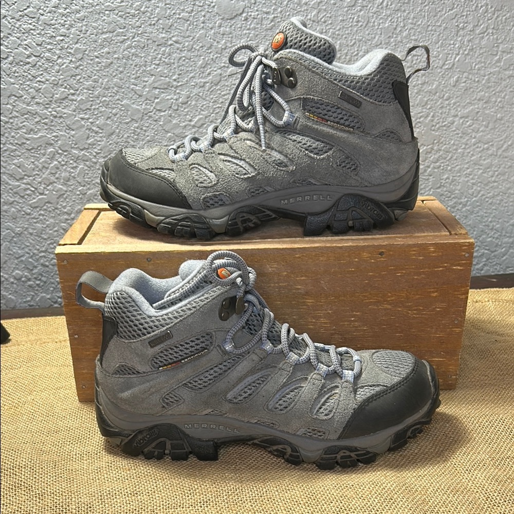 Merrell Moab 3 Gray Hiking Boots